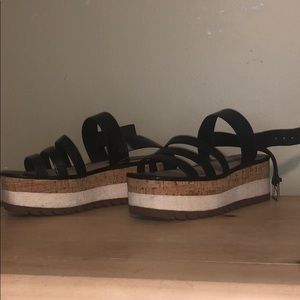 Zara platform sandal